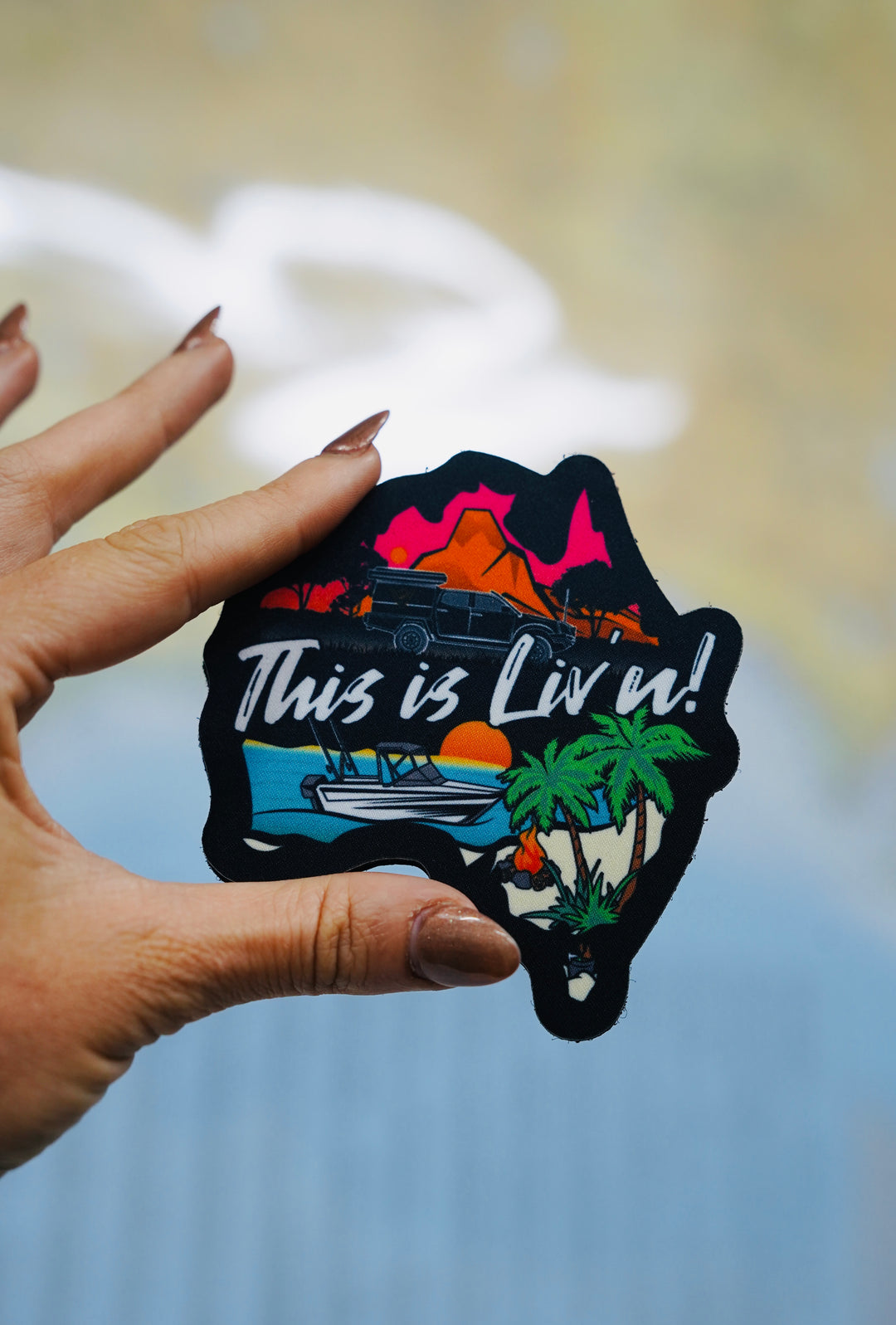This is Livn Velcro Patch