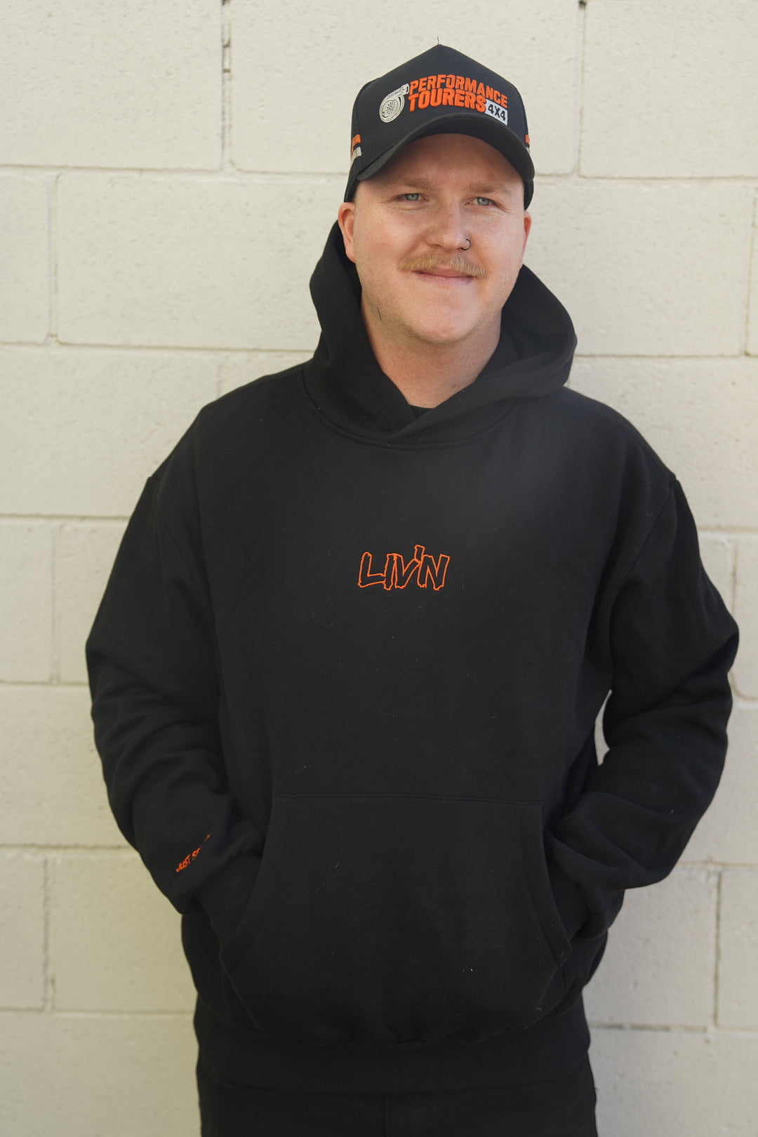 Liv'n box hoodie