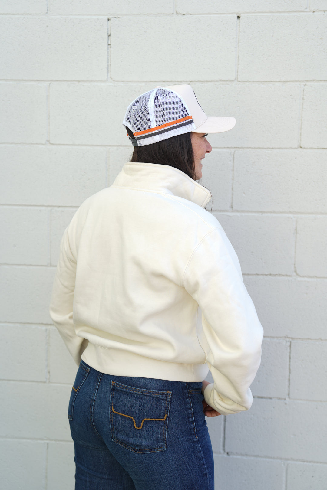 Liv'n Club half zip