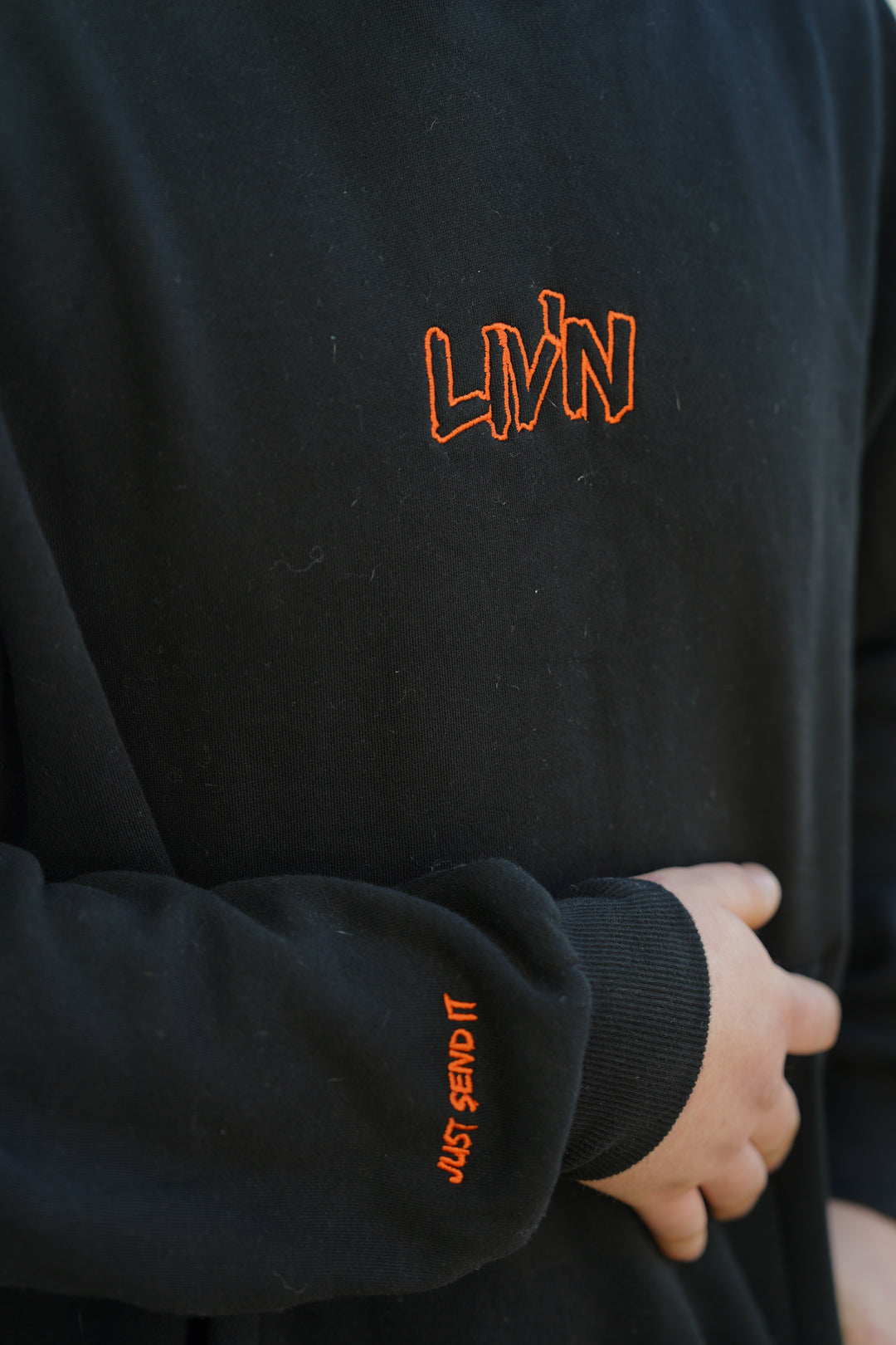 Liv'n box hoodie