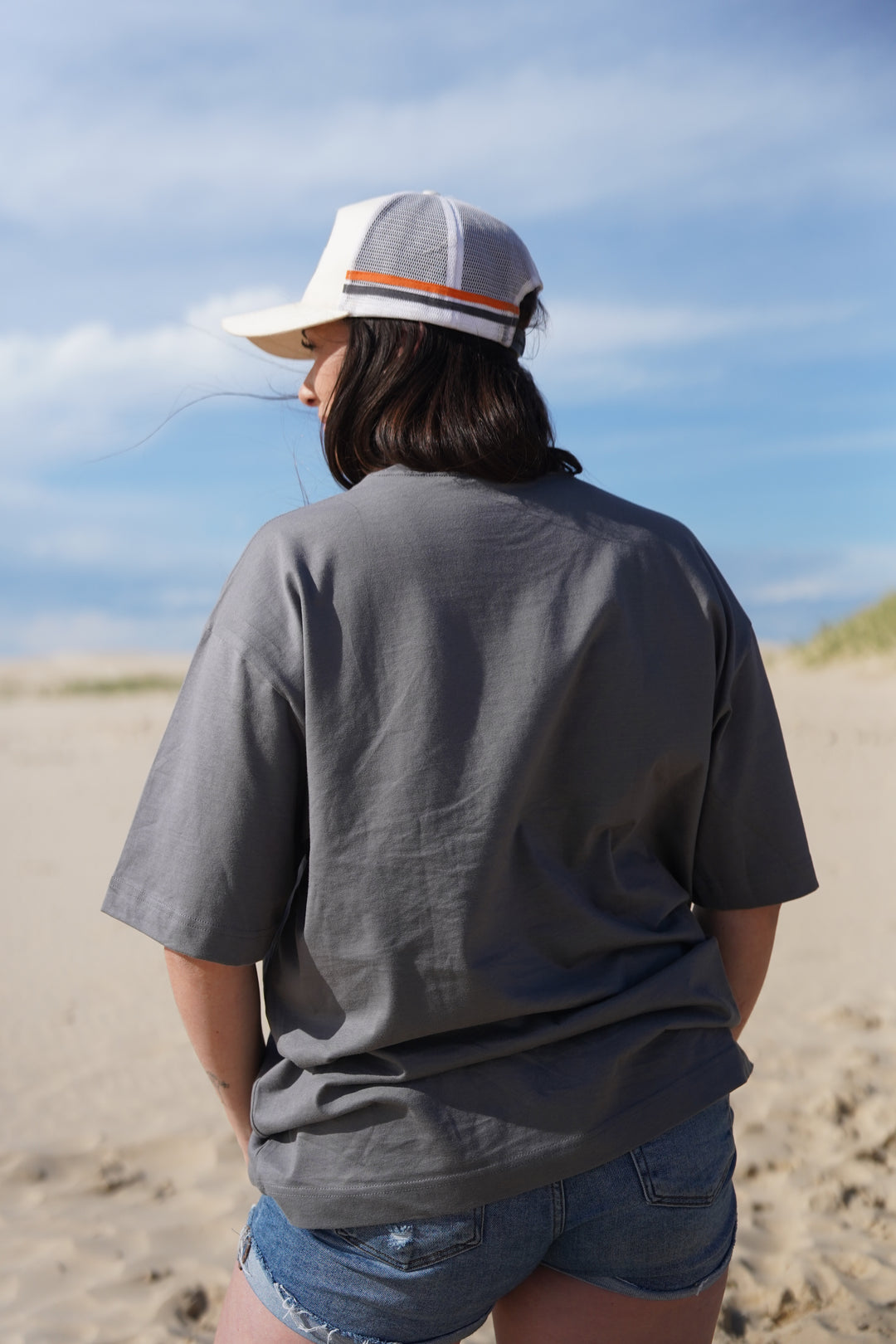 Shadow Grey LIVN Box Tee